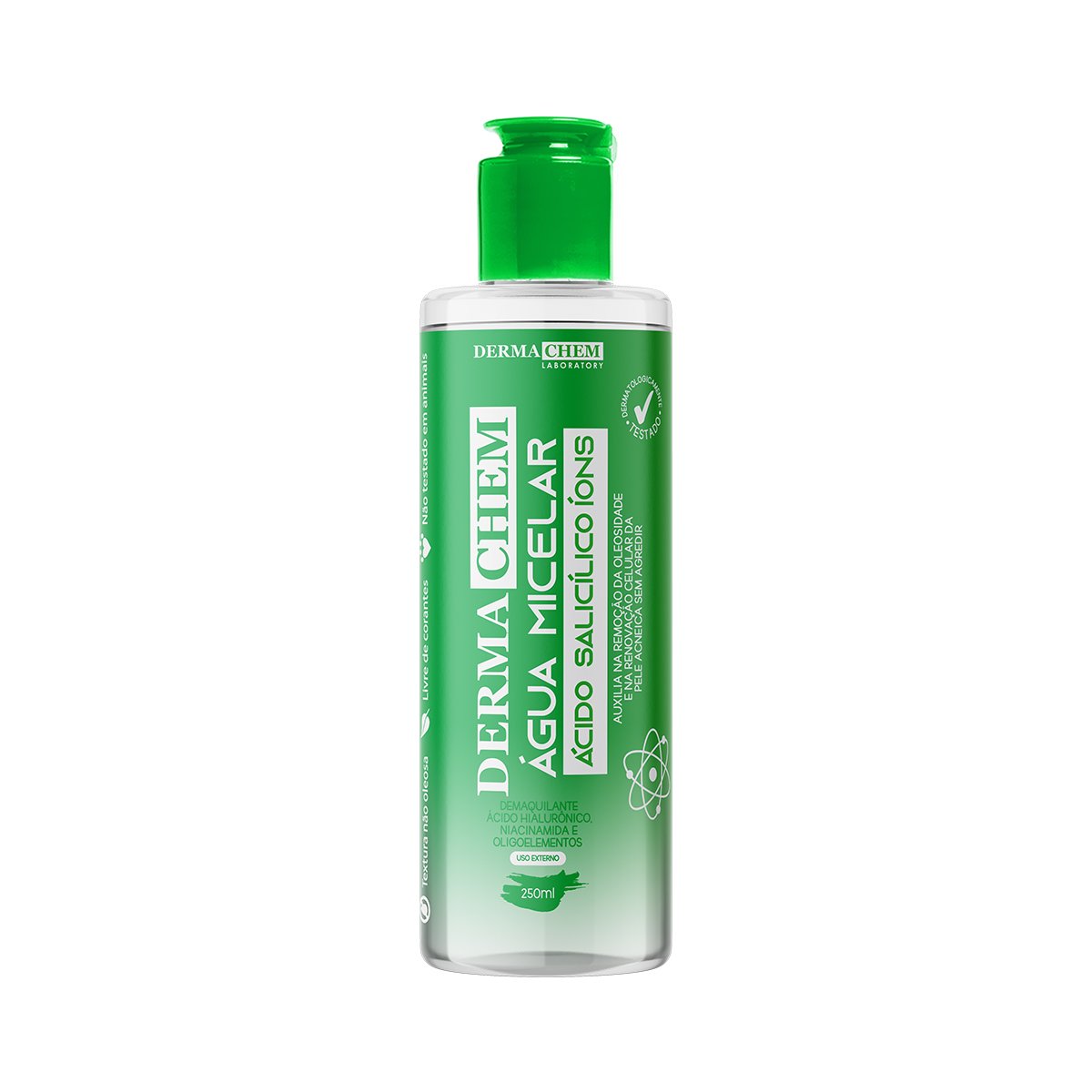 agua micelar acido salic dermachem