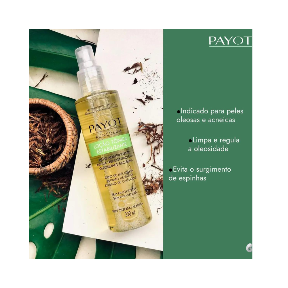 locao tonica payot 220ml estabilizante 13