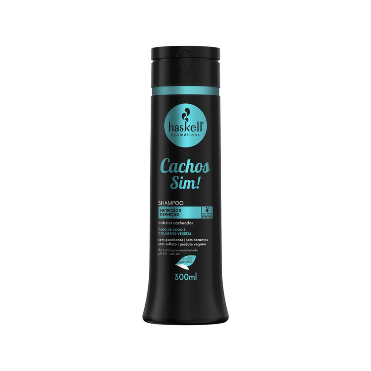 01 shampoo haskell cachos sim 300ml