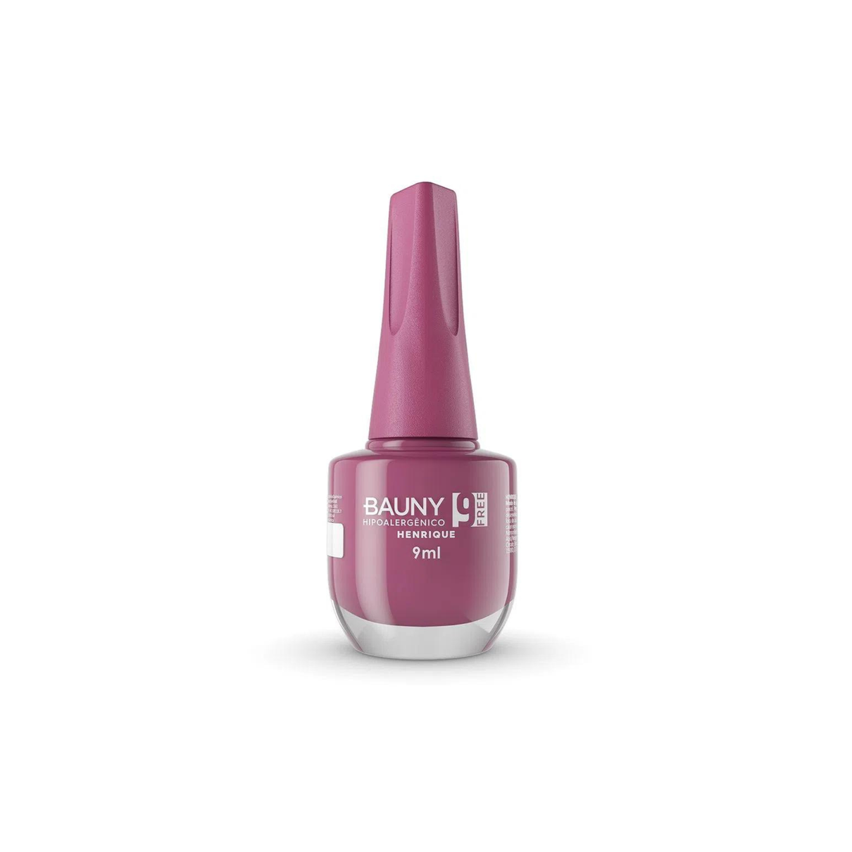 03 esmalte bauny 9free 9ml cremoso henrique