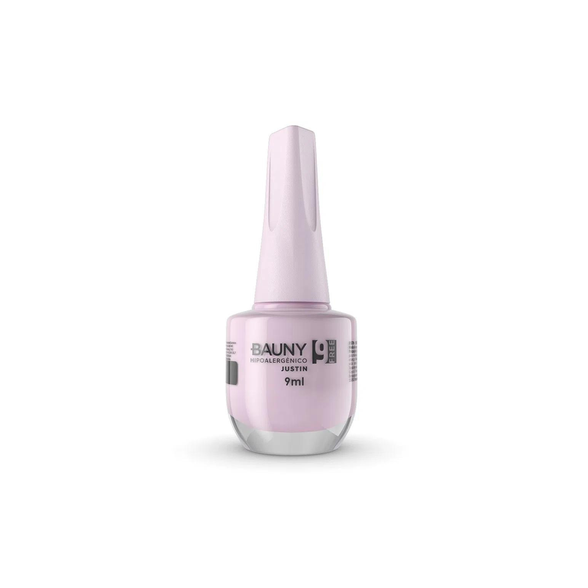 01 esmalte bauny 9free 9ml cremoso justin