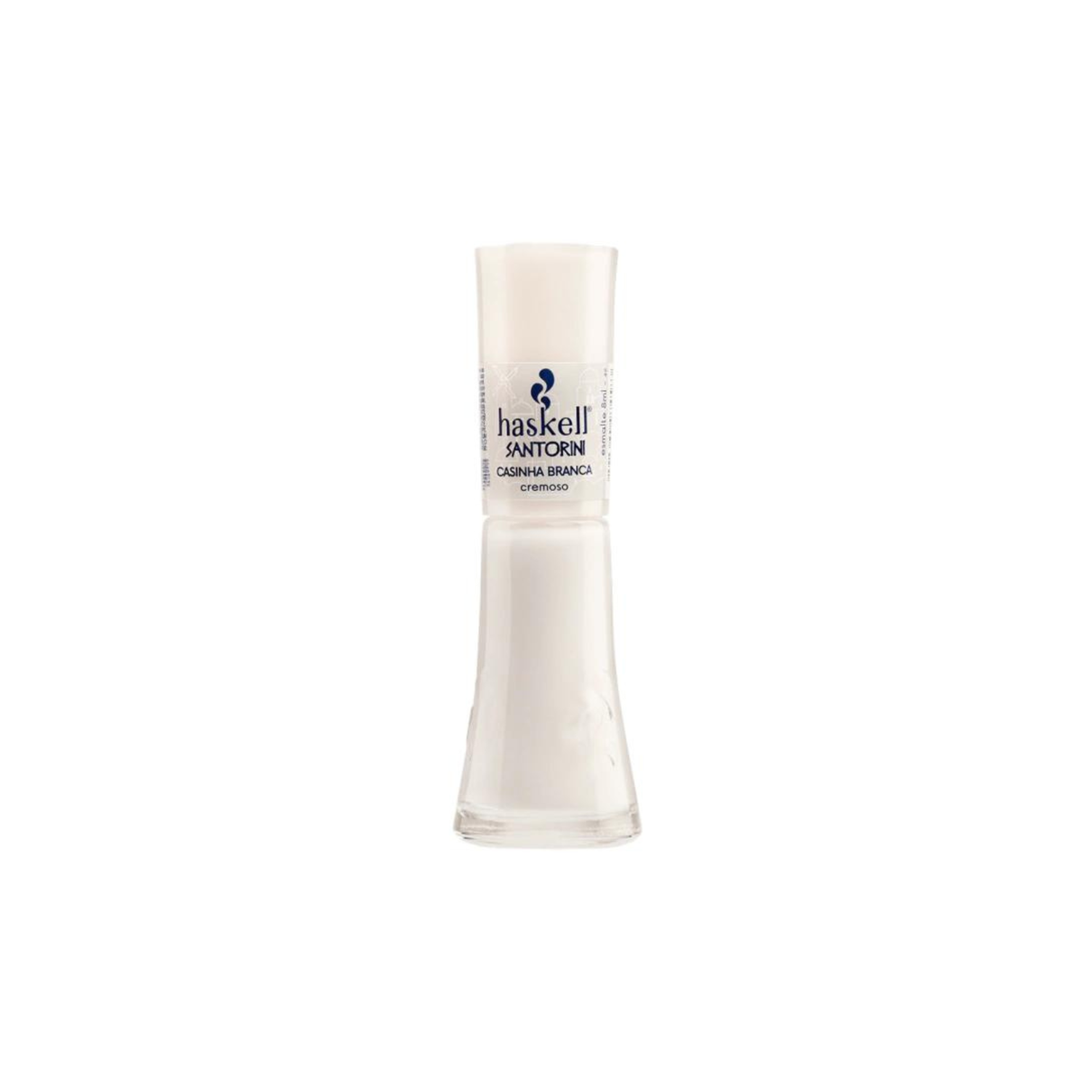 01 esmalte haskell 8ml casinha branca