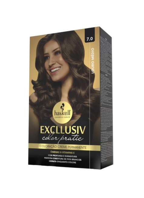02 kit de tintura haskell excllusiv color pratic 7 0