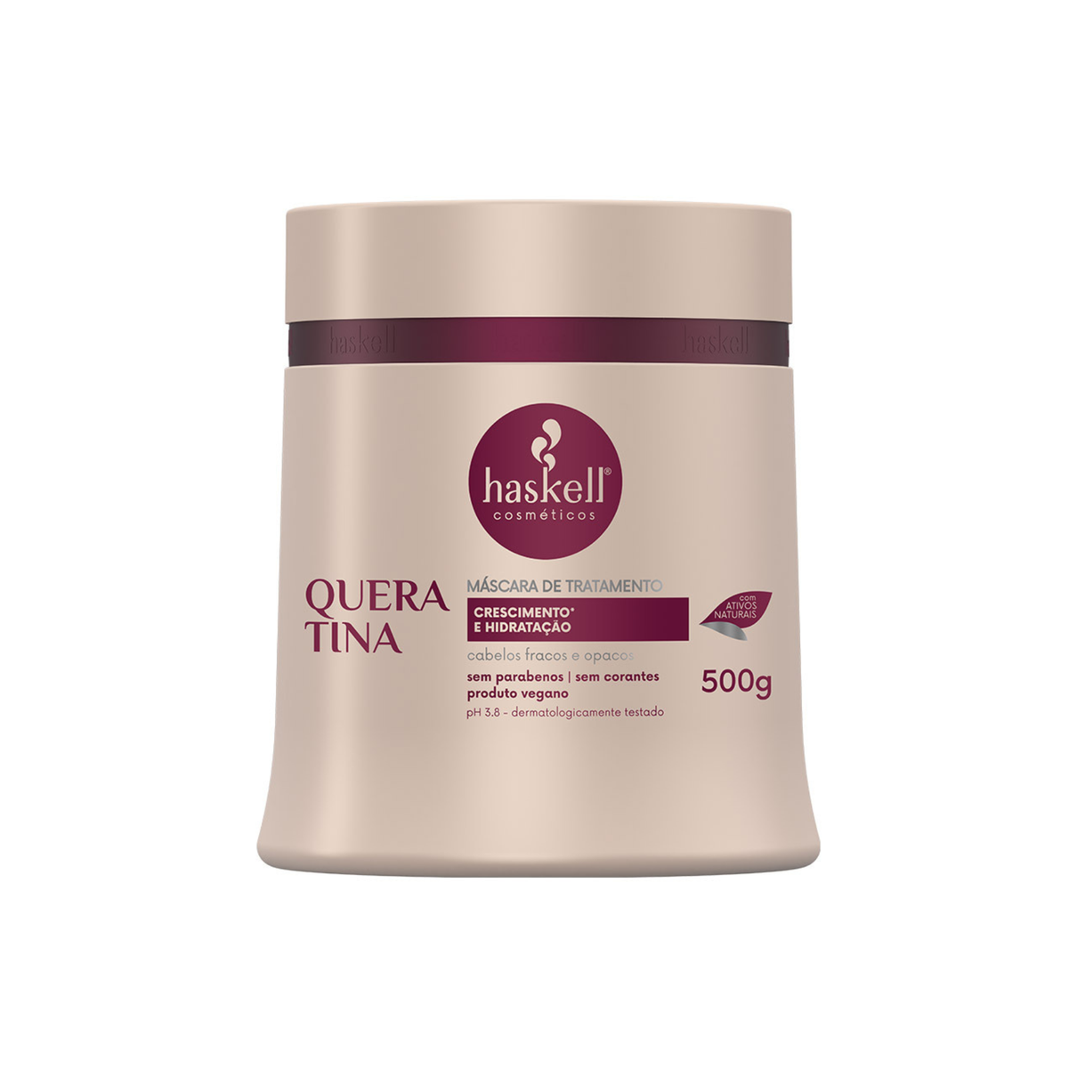 01 mascara haskell queratina 500g